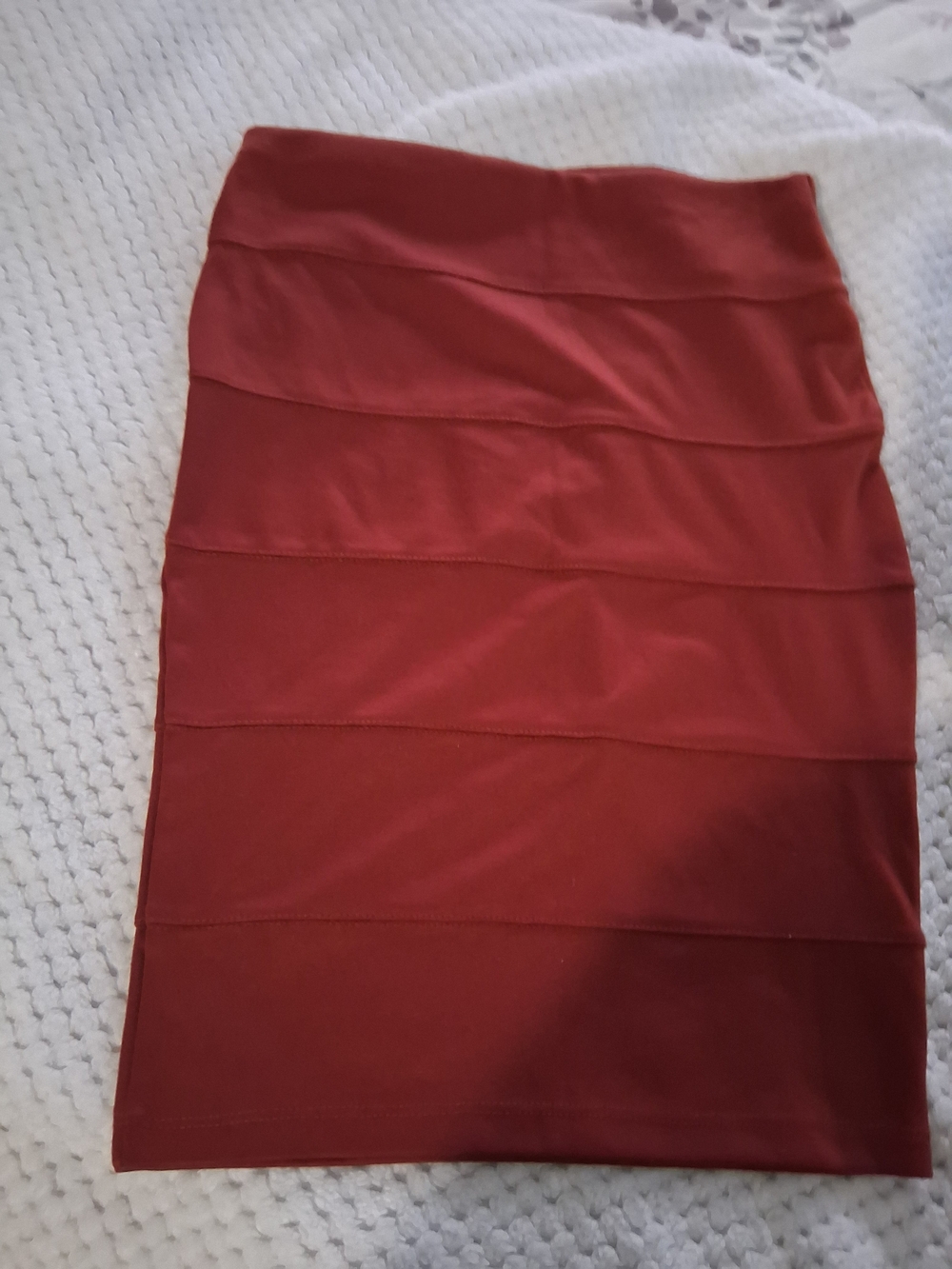 Forever 21 Marron Bandage Pencil Skirt